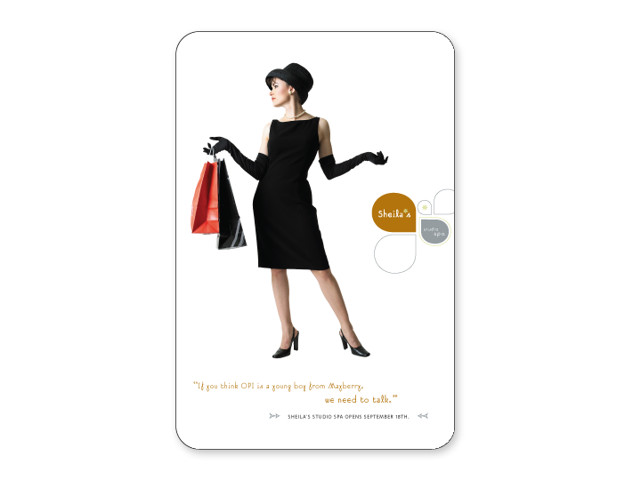 Brand Identity — identity for Sheila's Studio & Spa, image 1 of 2